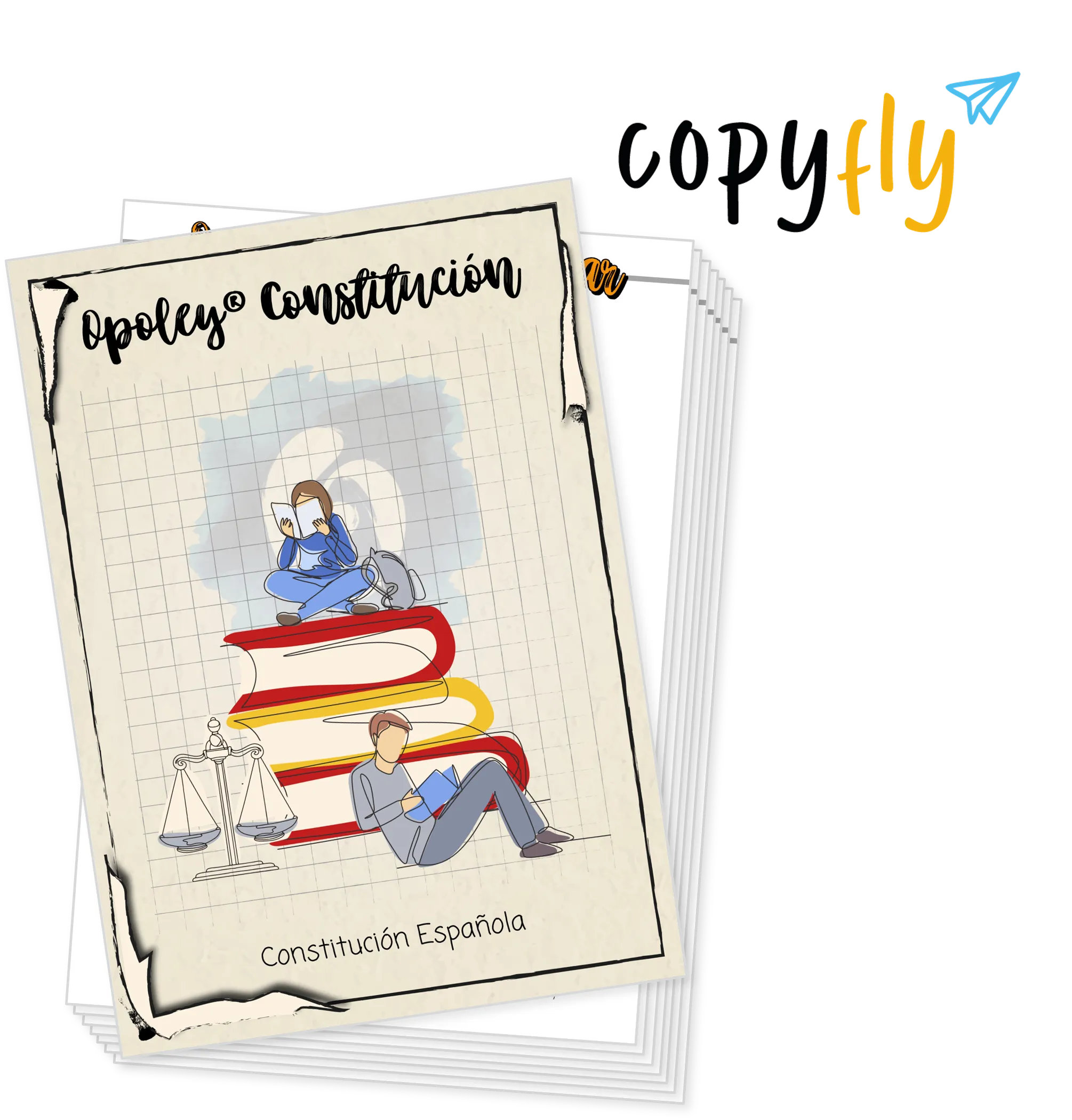 Imagen de muestra de Copyfly y la Opoley Constitucion