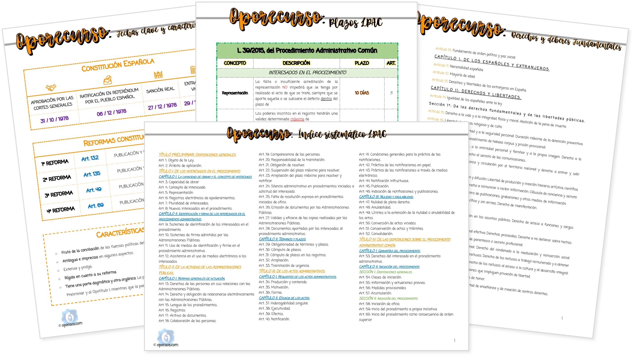 Imagen de muestra de los Oporecursos del Pack AGE Aux. Administrativo