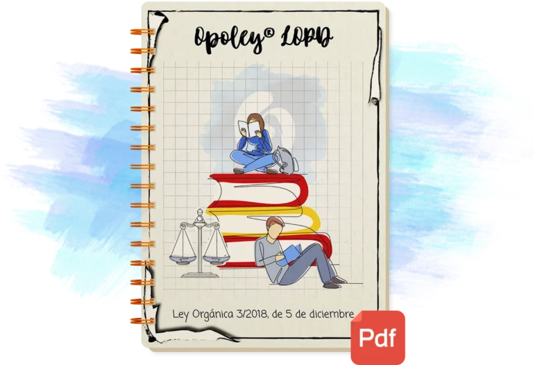 Imagen de muestra de la Opoley LOPD