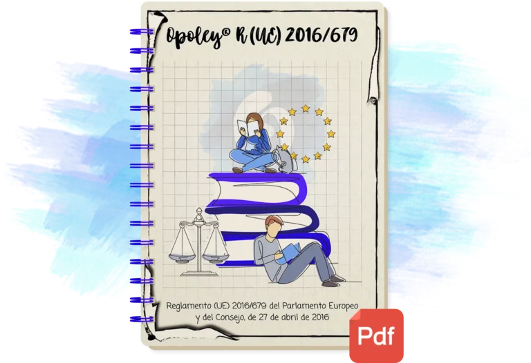 Imagen de muestra de la Opoley R (UE) 2016/679