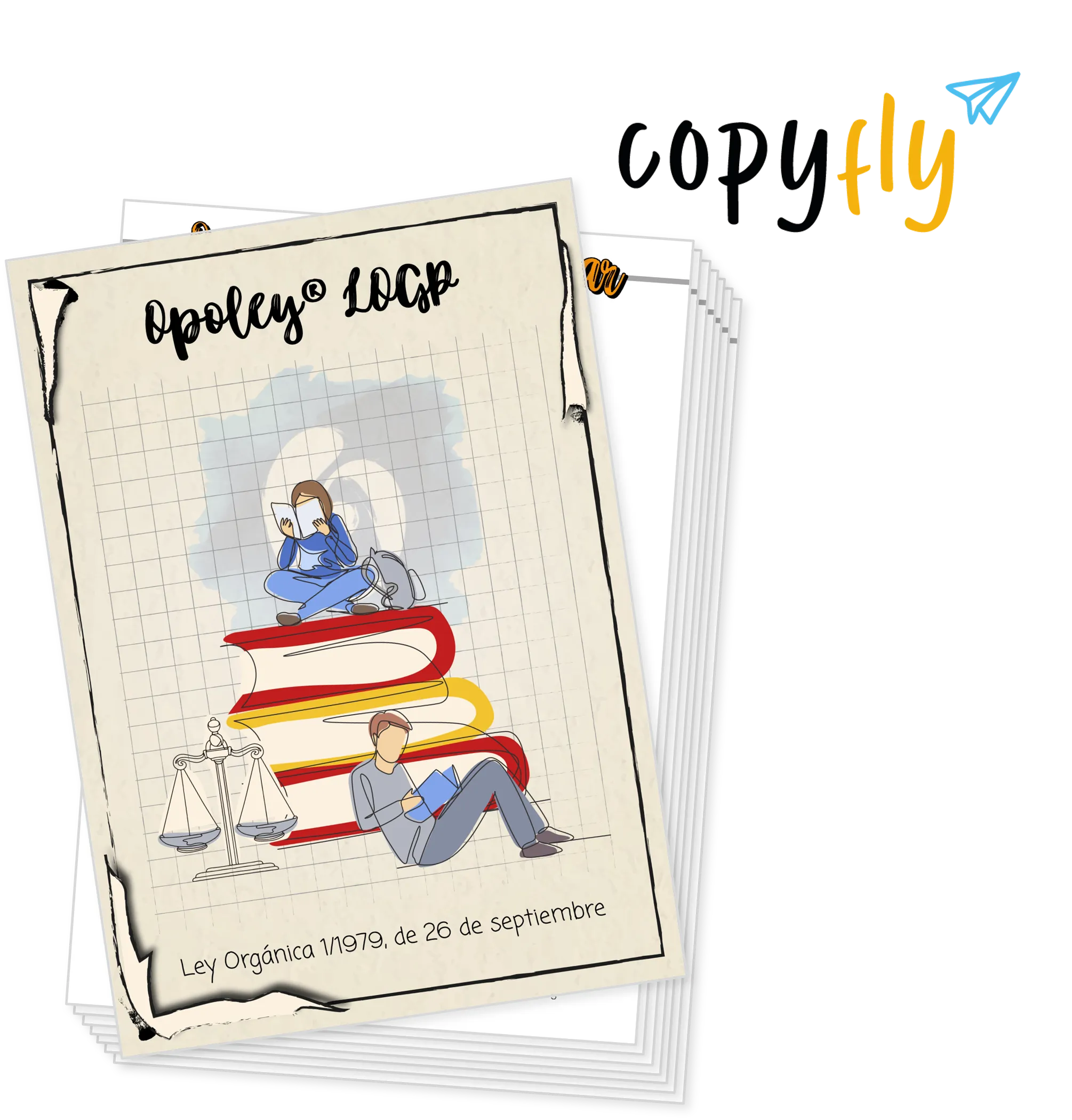 Imagen de muestra de Copyfly y la Opoley LOGP