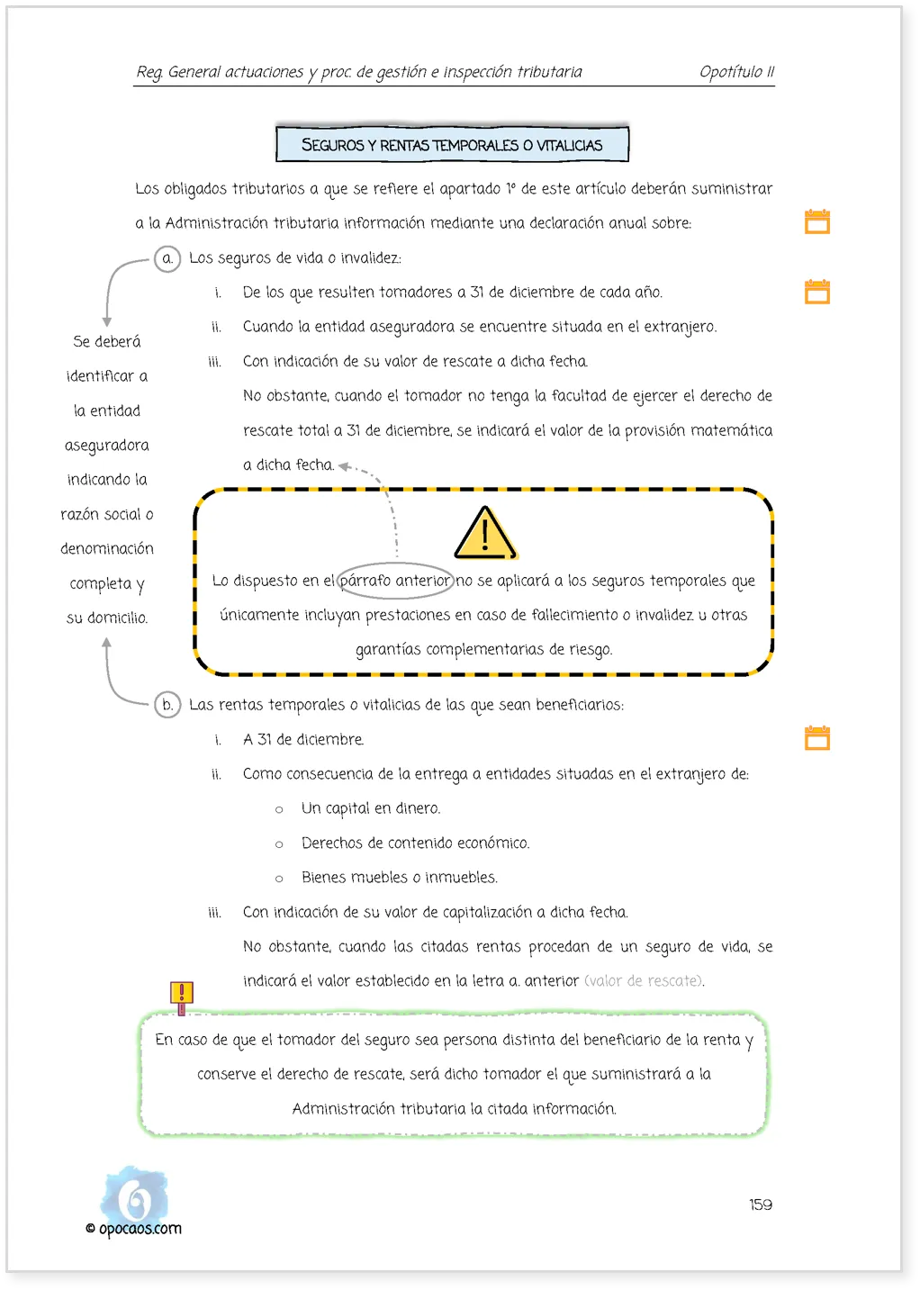 Imagen de muestra de una página simple de la Opoley RD 1065/2007