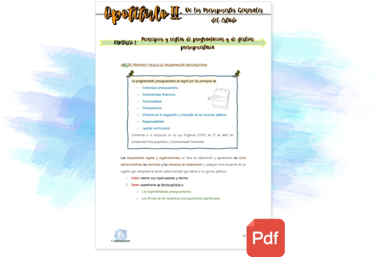 Imagen de muestra del Opotítulo II de la Opoley LGP (Pack)