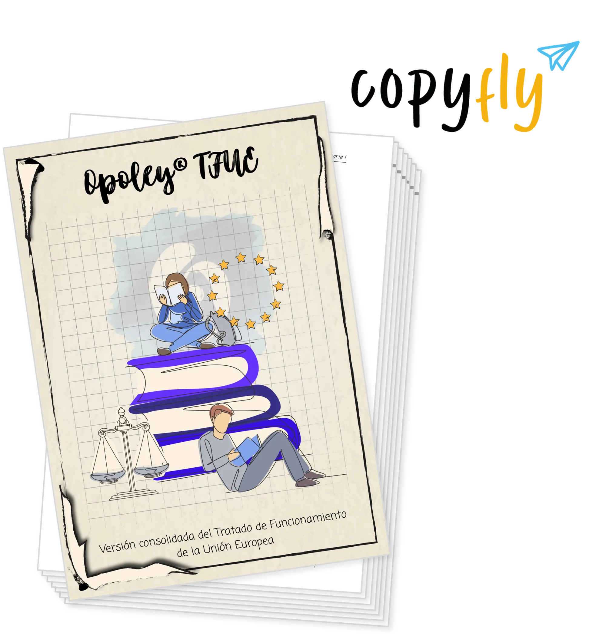 Imagen de muestra de Copyfly y la Opoley TFUE