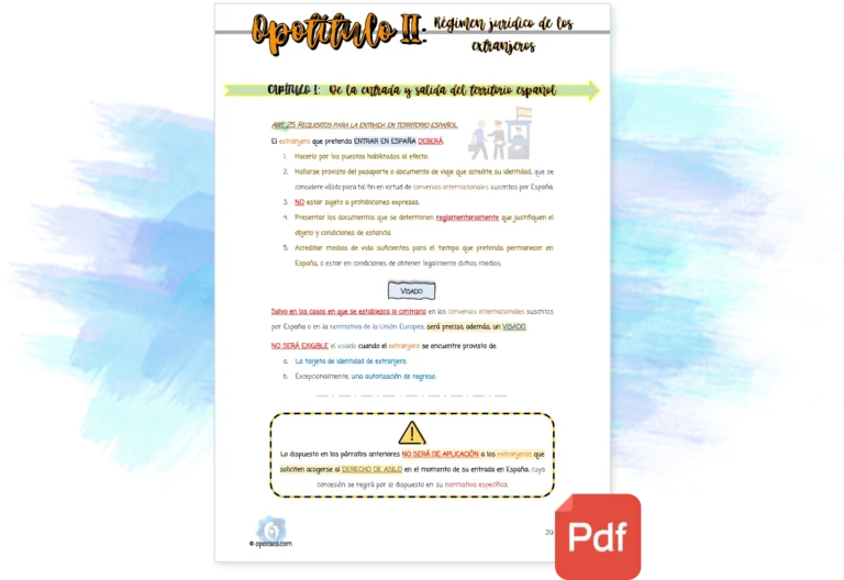Imagen de muestra del Opotítulo II de la Opoley LOEX (Pack)